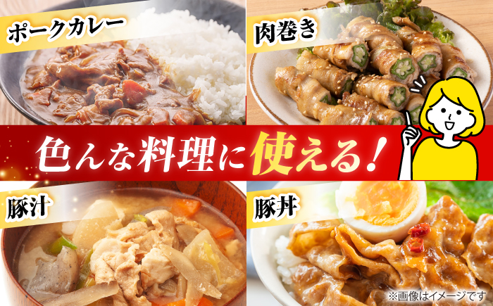 【6回定期便】【使い勝手◎】長崎うずしおポーク こま切れ 計2kg（500g×4P）＜スーパーウエスト＞ [CAG316]