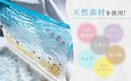 【限定10品】インテリアパネル ブルームーンビーチ＜Studio KAI by 濱村裕二/ Yuji hamamura＞ [CDH017]