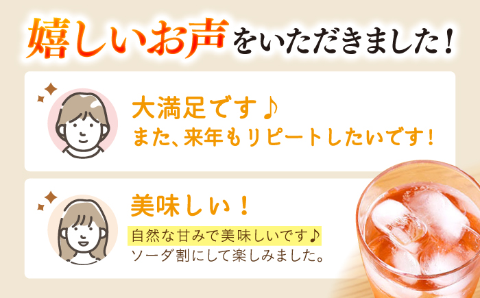 【飲む玄米酢】酢らり 大瓶2本セット（春いちご）＜川添酢造＞ [CDN060]