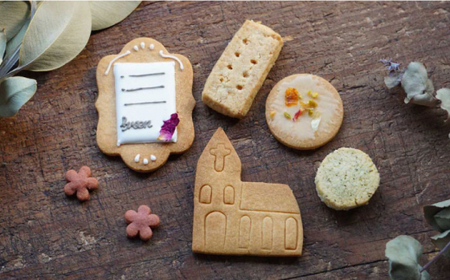 【数量限定】【心温まるクッキー】手紙 to 教会＜自然と暮らすぐりーん＞ [CEM003]