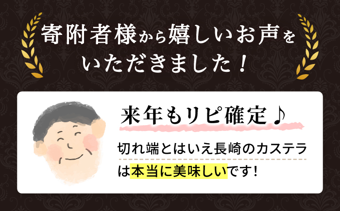 【12/15入金まで年内配送】 【訳あり】カステラ 計1.5kg (300g×5パック) / 長崎県 訳あり 切れ端 お徳用 スイーツ ケーキ おやつ 焼き菓子 和菓子 / 西海市 / 伊達本舗 [CAX008]