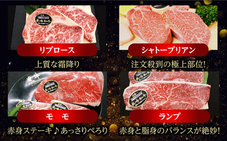 【ステーキ革命】【6回定期便】長崎和牛 ステーキ用 6種＜株式会社黒牛＞ [CBA045] 長崎和牛 ヒレ サーロイン シャトーブリアン ランプ ステーキ