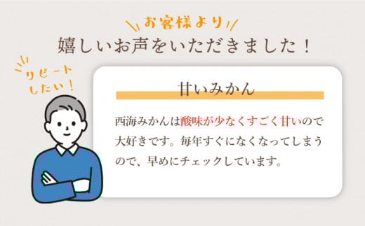 【訳あり】西海1号 温州 みかん 約10kg（優品/Mサイズ）＜西海柑橘農業協同組合＞[CCF001]