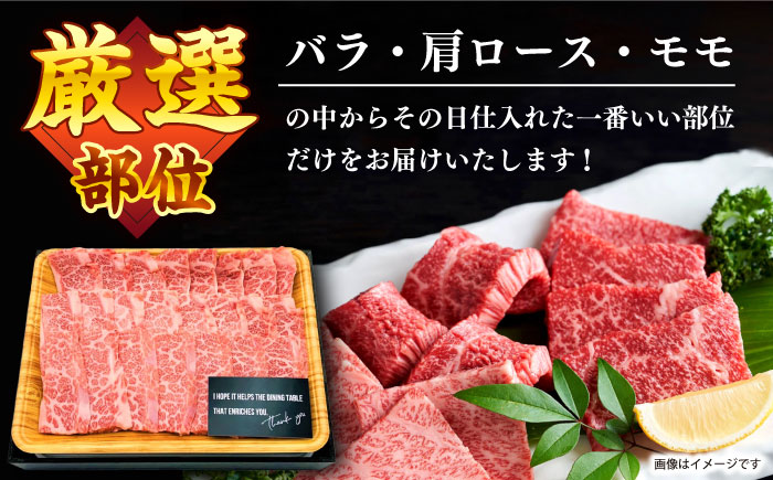 【A4～A5】 長崎和牛 焼肉 用 約1kg（500g×2p）＜株式会社MEAT PLUS＞ [CFT002] 牛肉