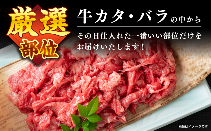 【A4～A5】長崎和牛 切り落とし 約1kg（500g×2パック）＜株式会社MEAT PLUS＞ [CFT025] 和牛 国産