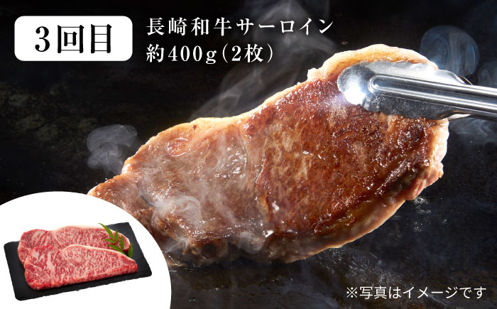 【3回 定期便 】 長崎和牛 大西海SPF豚 3種 総計3.9kg 訳あり ＜大西海ファーム＞ [CEK184] 豚肉