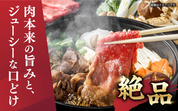 【A4～A5】 長崎和牛 しゃぶしゃぶ すき焼き 用（肩ロース肉・肩バラ・モモ肉）約400g＜株式会社MEAT PLUS＞ [CFT004]