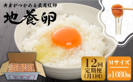 【黄身がつかめる】【12回定期便】かきやまの地養 卵  Mサイズ 90個＜垣山養鶏園＞ [CBB008] たまご