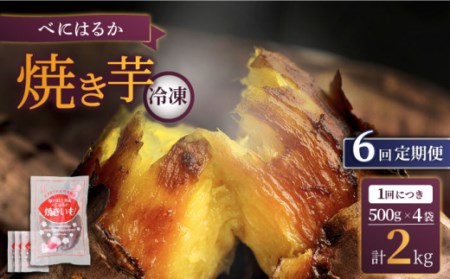 【6回定期便】【とろける美味しさ】焼き芋 冷凍 2kg ＜大地のいのち＞ [CDA039]