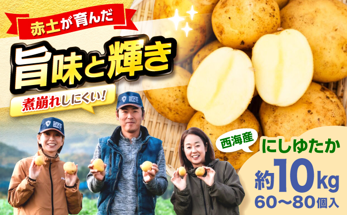 勝田農園の満々じゃがいも にしゆたか 約10kg（M～Lサイズ混合）＜勝田農園＞ [CGM002]
