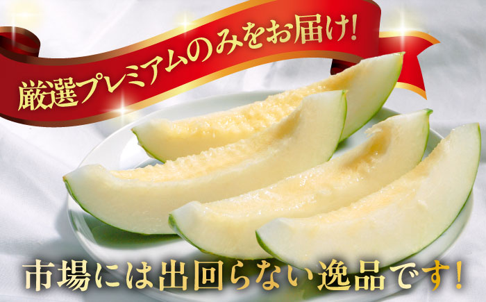 【2026年3月中旬~発送】【平成新山PREMIUM（とみちゃん厳選）】パパイヤメロン 6～8玉 約5Kg / 果物 フルーツ / 南島原市 [SAD007]