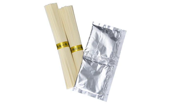 島原にゅうめん 4種セット（飛魚・旨塩・野菜・カレー）16食分 / にゅうめん にゅう麺 そうめん 素麺 国産小麦 / 南島原市 / 長崎県農産品流通合同会社 [SCB024]