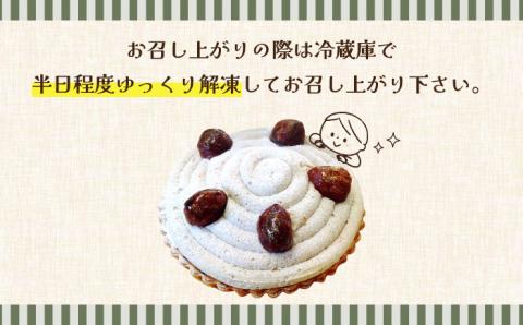 【2026年1月～発送】【舌にあふれる季節感♪こだわりのサクサクタルト】モンブランチョコレートのタルト / タルト たると ケーキ タルトケーキ スイーツ デザート / 南島原市 / アトリエジジ [SAA006]