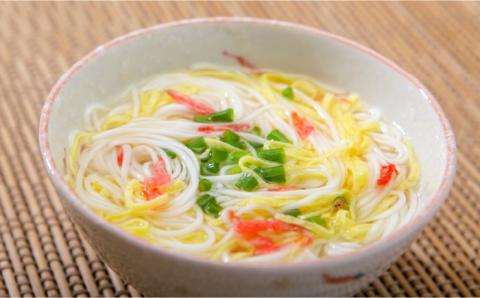 ピリ辛まぜ麺・手延べそうめんセット 2種各2食 / 島原 手延べ 麺 乾麺 上級品 国産小麦 2000円 2000 /  南島原市 / ふるせ [SAQ023]