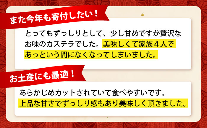 長崎 かすてら 五三焼 ハニー 500g×2本 / お菓子 スイーツ ギフト / 南島原市 / 川崎 [SBI011]