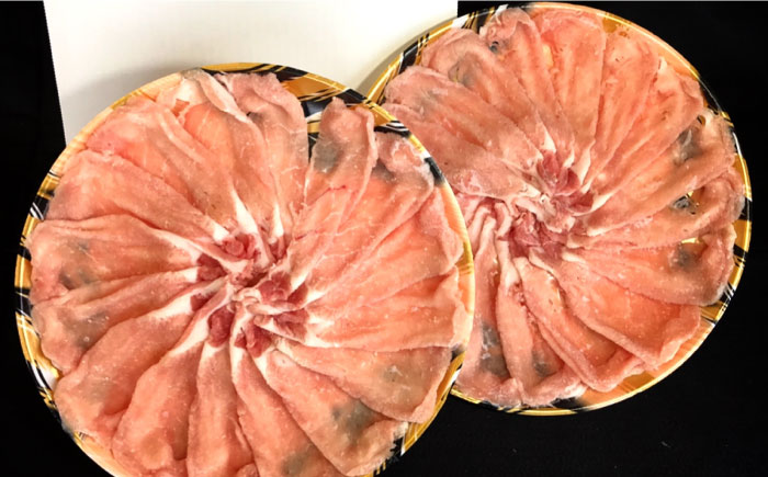 【6回定期便】雲仙もみじ豚 サーロイン ロース 薄切り しゃぶしゃぶ 用 600g  / 豚肉 ぶた肉 さーろいん ろーす おかず 鍋 なべ / 南島原市 / はなぶさ [SCN104]