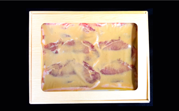 【3回定期便】雲仙もみじ豚 サーロイン ロース 西京味噌漬け Wセット 1kg / 豚肉 ぶた肉 さーろいん ろーす おかず 西京漬け / 南島原市 / はなぶさ [SCN109]