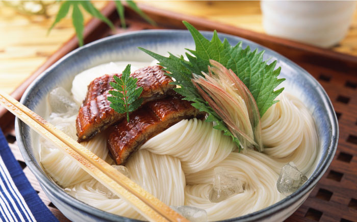 【九州産 小麦 100％】小麦島原 手延 素麺 1kg / 南島原市 / 野村屋 [SCS004]