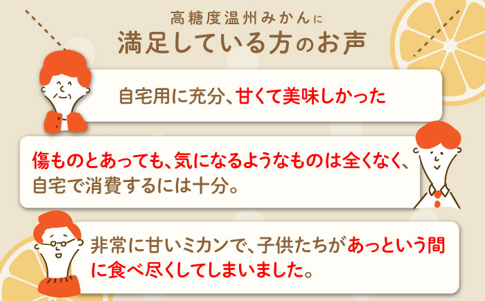 【2025年11月下旬～発送】【高糖度】訳あり 温州みかん 約3kg（傷もの）/ みかん ミカン 蜜柑 果物 フルーツ / 南島原市 / 南島原果物屋 [SCV022]