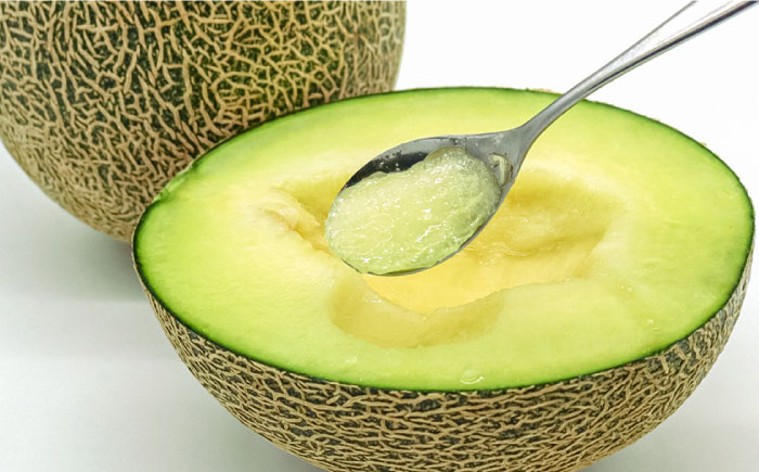 深江グリーンメロン2玉（4kg以上）  / フルーツ 果物 / 南島原市 / 贅沢宝庫 [SDZ037]