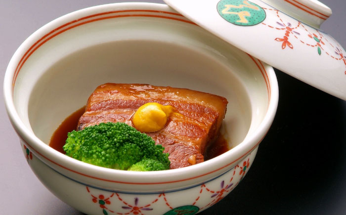 【完全無添加】 角煮家こじまのこだわり角煮 5個 / 保存料 化学調味料 不使用 豚角煮 肉 豚 豚肉 / 南島原市 / 贅沢宝庫 [SDZ052]