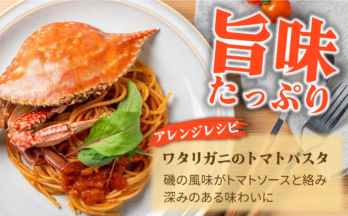 【2026年7月〜発送】【数量限定】有明海のワタリガニ 200g～300g×5匹前後 / 南島原市 / 長栄丸水産 [SFM001]