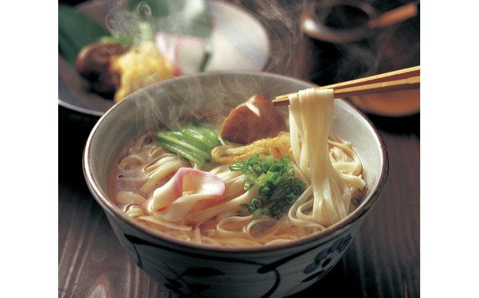 島原手延べうどん  3種詰合せセット（全13袋） / まぜ麺  手延べ 麺 めん 乾麺 ピリ辛 タレ付 / 南島原市 / ふるせ [SAQ016]