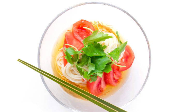 まぜ麺 ・ 手延べ 素麺 セット 2種×各6袋 / 島原 手延べ 素麺 麺 乾麺 上級品 国産小麦 南島原市 / ふるせ [SAQ053]