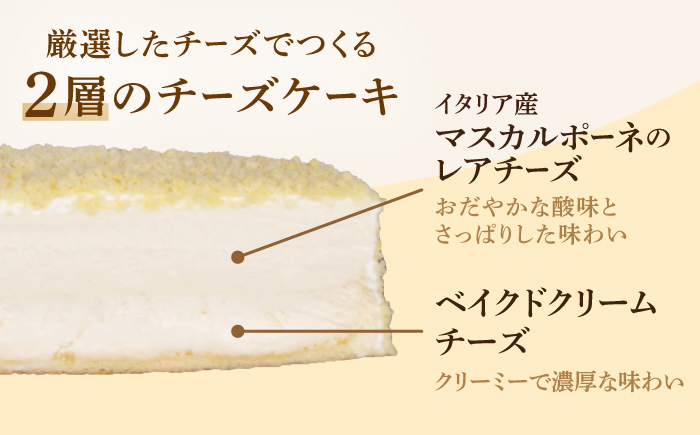 【2回定期便】【チーズ好きあなたに上質なおやつタイムを】『ルガール』チーズケーキ ・ チーズタルト 食べ比べ / タルト ちーずけーき たると フロマージュ / 南島原市 / 本田屋かすてら本舗 　 [SAW024]