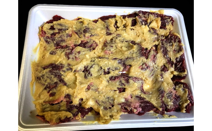 【豪華2種セット】 牛サガリ肉・豚 ロース 西京味噌漬け セット / 牛 豚ロース 味付け肉 味噌漬け みそ漬け ロース 焼くだけ /  南島原市 / はなぶさ [SCN059]