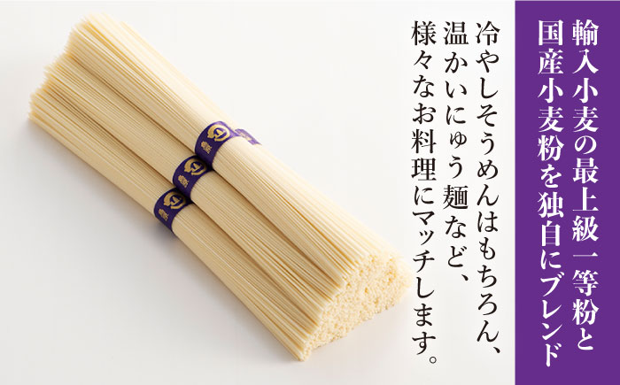 山道そうめん 特級品 50g×5束×2袋 / 南島原市 / そうめんの山道 [SDC004]