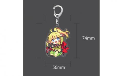 【邪神ちゃんドロップキックXコラボ】島原手延そうめん なごみ 50g×5束 （天草四郎風 邪神ちゃんキーホルダー付き）  / 南島原市 / 贅沢宝庫 [SDZ009]