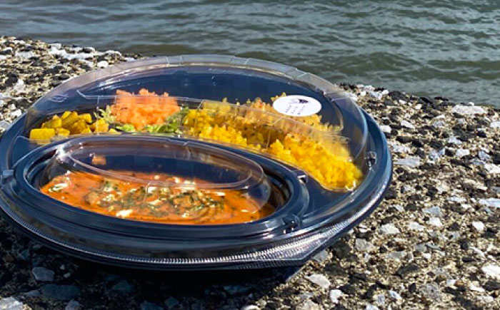 【テレビで話題！】雲仙しまばら鶏 の バターチキンカレー 6食 / カレー かれー ばたーちきんかれー 冷凍 湯煎 / 南島原市 / それでもカレーが食べたくて [SFY003]