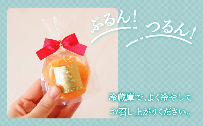 【2026年5月上旬〜発送】【夏季限定】茂木びわ ゼリー 15個入 / びわ ビワ ゼリー フルーツ 果物 ギフト 贈答 お中元 / 南島原市 / 本田屋かすてら本舗 [SAW041]