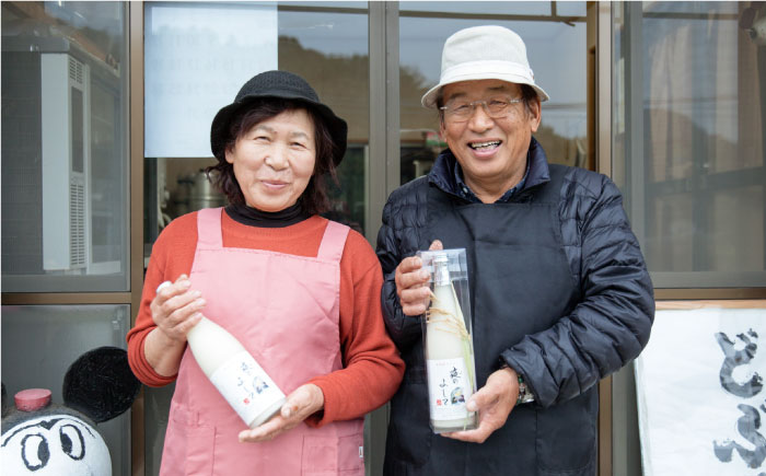 どぶろく ( 夜のよして ) 3本セット /　甘口　どぶろく 日本酒 / 南島原市 / 農家民宿　いちご一会 [SBN004]