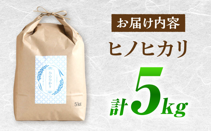 【南島原市産ヒノヒカリ】5kg / ひのひかり 米 お米 こめ コメ 精米 / 南島原市 / 林田米穀店 [SCO011]