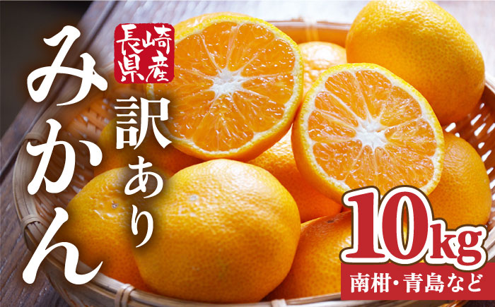 【訳あり・出荷時に一番旬なみかんをお届け！】みかん 10kg ( 南柑 ・ 青島 など) / ミカン 蜜柑 果物 フルーツ / 南島原市 / ふるさと企画 [SBA018]