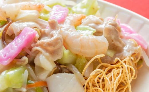 小川屋秘伝の長崎皿うどん（かた焼きそば） 10人前