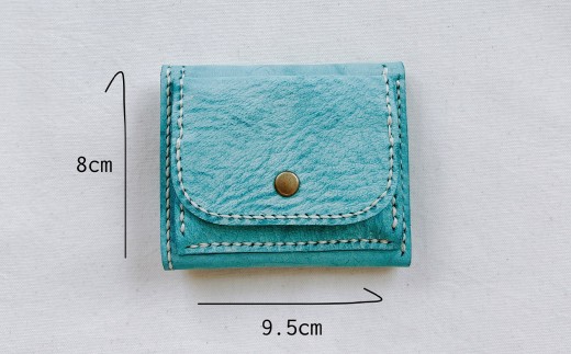 イタリアンレザー ミニ財布 【レッド】