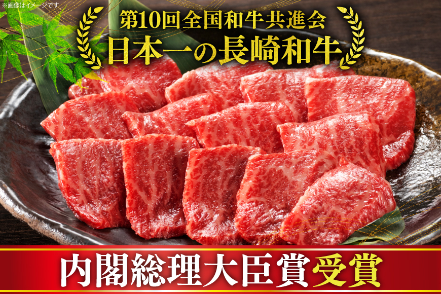 牛肉 和牛 長崎和牛 焼肉 赤身 500g 焼き肉 やきにく [彼杵の荘 長崎県 東彼杵町 hs42bag270047] 赤身 赤身肉 赤み あかみ 肉 お肉 牛肉 国産 和牛 黒毛和牛 冷凍 BBQ 鉄板焼