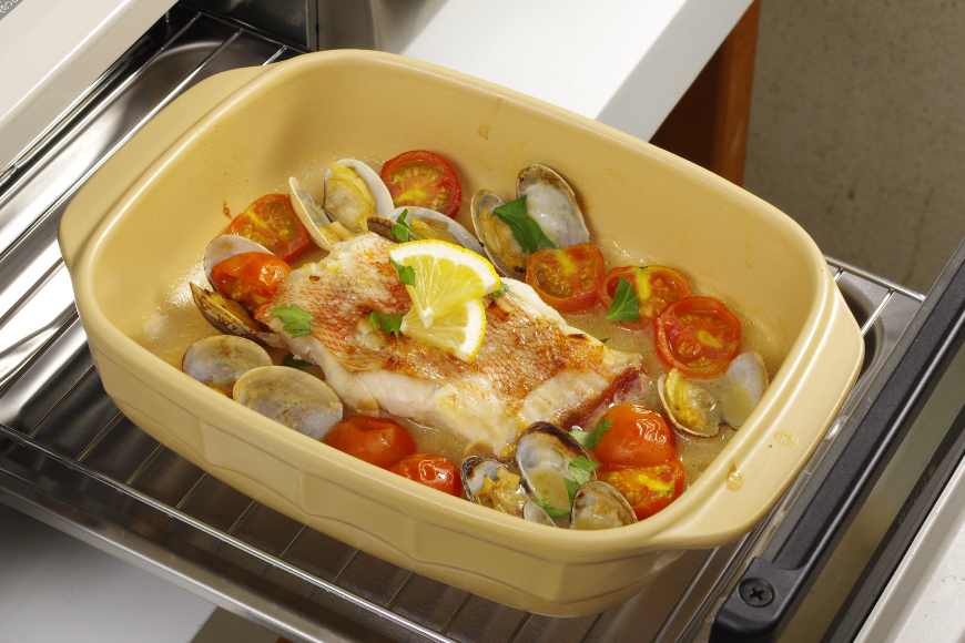 焼き三昧 深型プレート大 2個セット [トーセラム 長崎県 東彼杵町 hs42bag480029] 耐熱陶器 深型 ガスコンロ オーブン キッチン用品 日本製