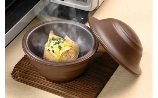 電子レンジ用 いもまる 2個セット [トーセラム 長崎県 東彼杵町 hs42bag480038] 耐熱陶器 焼きいも 焼芋 いも ほくほく ホクホク 時短 一人用 キッチン用品 日本製