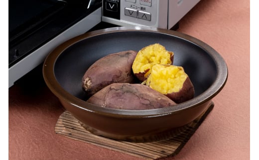 電子レンジ対応 いもまる 大 [トーセラム 長崎県 東彼杵町 hs42bag480043] 耐熱陶器 焼きいも 焼芋 いも ほくほく ホクホク 時短 キッチン用品 日本製