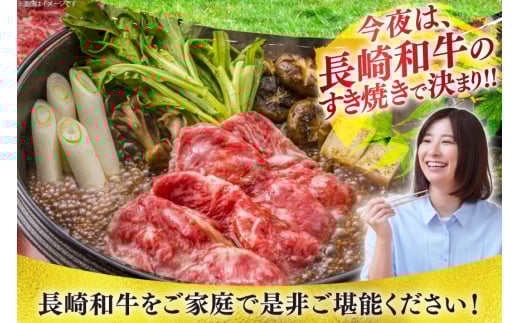 牛肉 和牛 定期便 長崎和牛 すき焼き 500g 6回 総計3kg すきやき [彼杵の荘 長崎県 東彼杵町 hs42bag270028] 霜降り 肉 お肉 牛肉 国産 和牛 黒毛和牛 冷凍 スライス 薄切り
