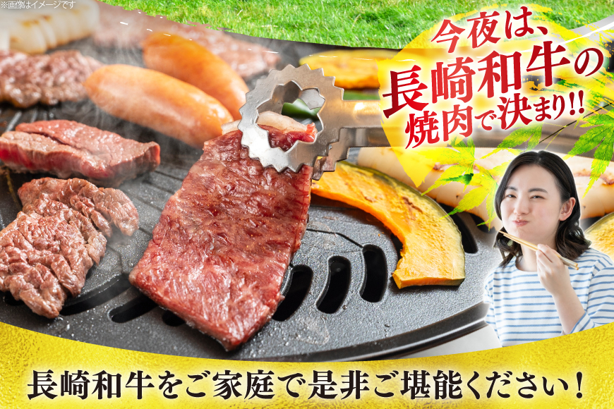 牛肉 和牛 長崎和牛 焼肉 赤身 500g 焼き肉 やきにく [彼杵の荘 長崎県 東彼杵町 hs42bag270047] 赤身 赤身肉 赤み あかみ 肉 お肉 牛肉 国産 和牛 黒毛和牛 冷凍 BBQ 鉄板焼