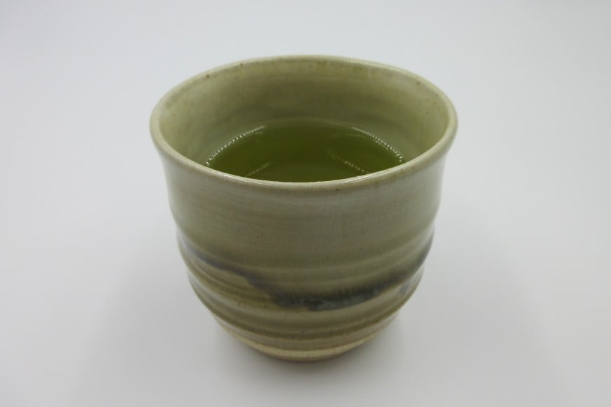 黄瀬戸 茶器 セット ポット 2号 約350ml 湯呑 約200ml 2個 [文珠会 障害者支援施設 常明園 長崎県 東彼杵町 hs42bag350002] ポット 湯呑 ペア ティーポット 湯飲み