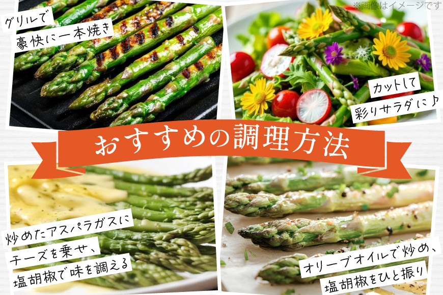 アスパラ アスパラガス 夏芽アスパラガス 1kg M L サイズ混合 [はゆっちFARM 長崎県 東彼杵町 hs42bag360000] アスパラ あすぱら 新鮮 夏