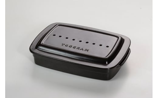 セラミックスマルチロースター 蓋付き [トーセラム 長崎県 東彼杵町 hs42bag480033] 耐熱陶器 グリル ガスコンロ キッチン用品 日本製