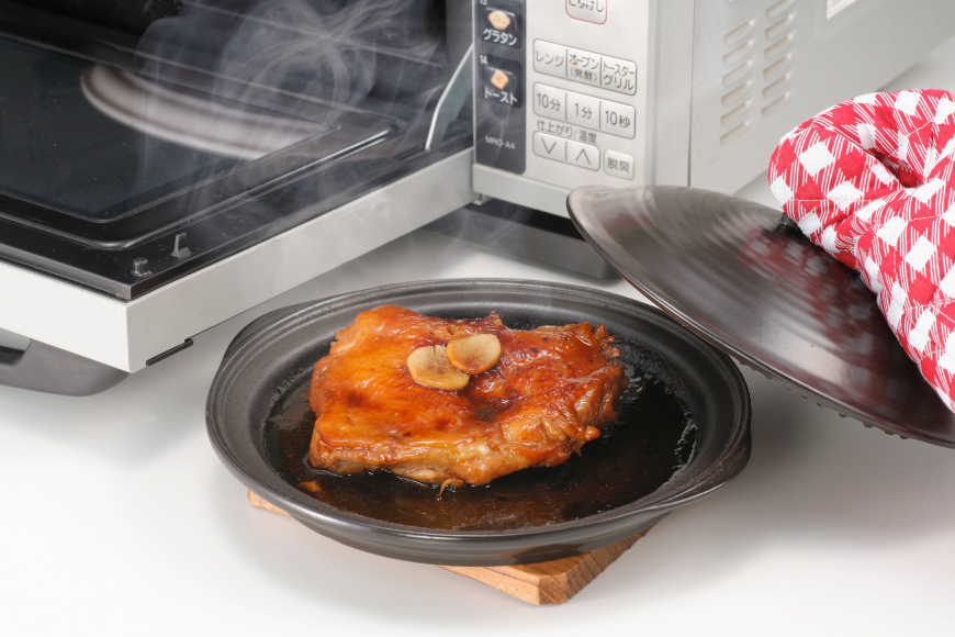 電子レンジ対応 ドリームキッチン 皿2枚 セット蓋付き [トーセラム 長崎県 東彼杵町 hs42bag480005] 耐熱陶器 レンチン 電子レンジ調理 時短 キッチン用品 日本製