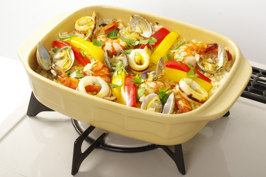 焼き三昧 深型プレート大 2個セット [トーセラム 長崎県 東彼杵町 hs42bag480029] 耐熱陶器 深型 ガスコンロ オーブン キッチン用品 日本製